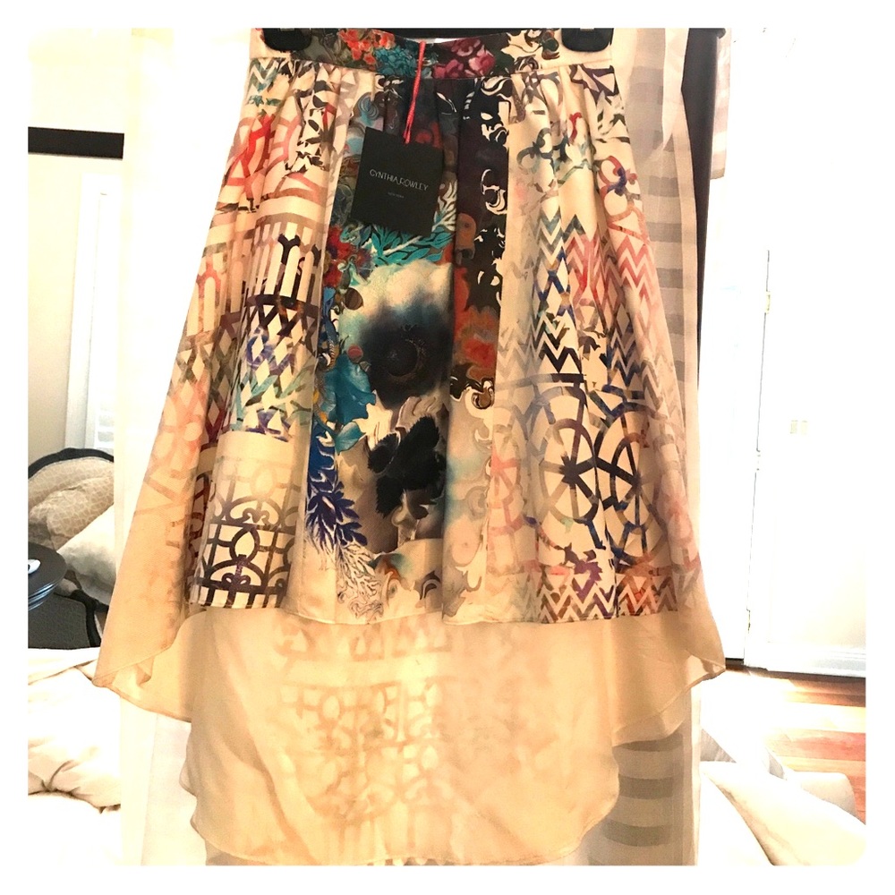 Cynthia Rowley High Low Skirt